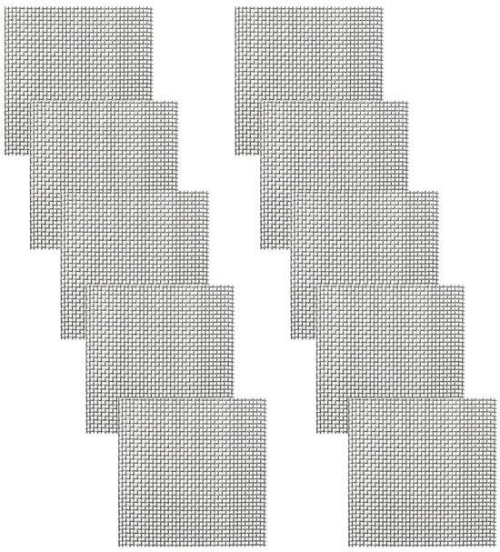 Reti per piante acquatiche in acciaio inossidabile - 10 pezzi - per acquari - accessori per piante acquatiche