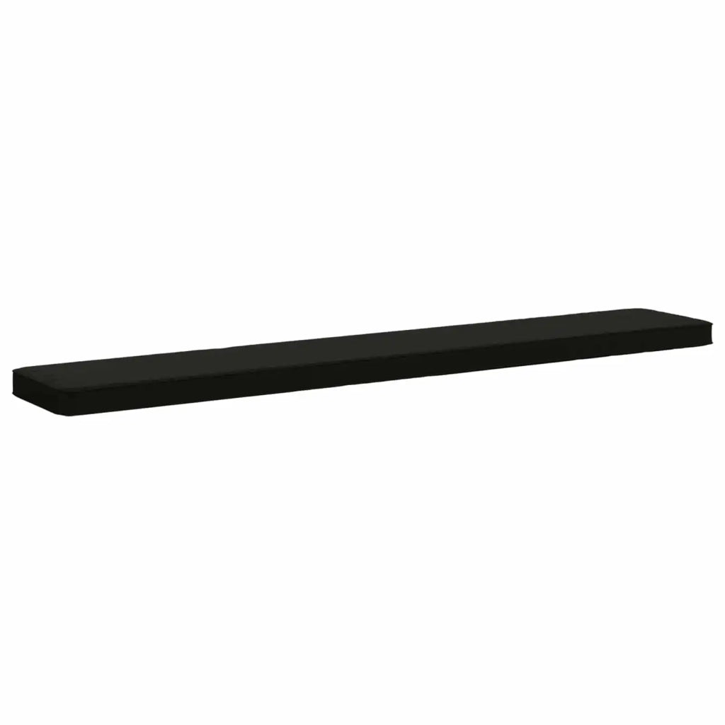 Cuscini per Panchina a 2 Pezzi VUGHT 2 pcs 100% Poliestere Nero 950967