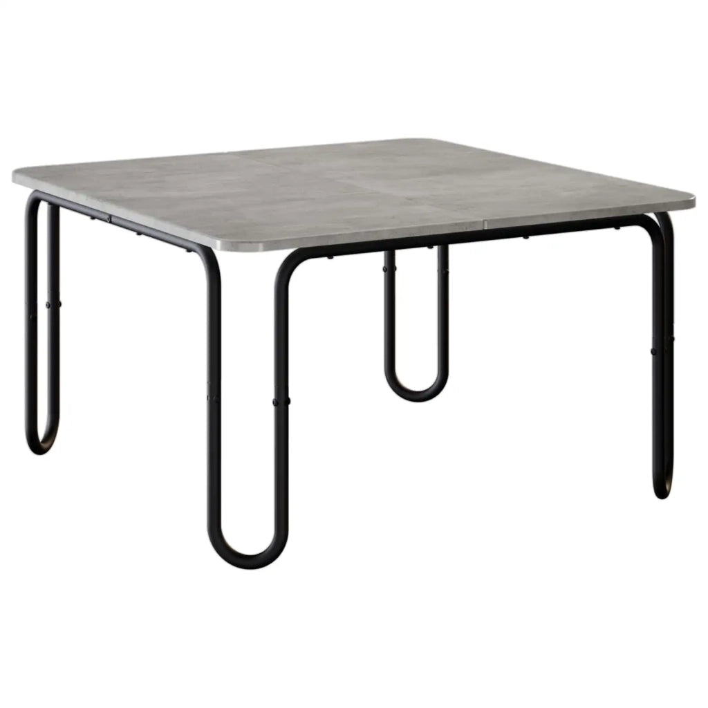 Tavolino da salotto Grigio Cemento 100 x 100 x 45 cm 8007739