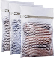 Set di sacchetti per lavaggio a raccordo, 3 pezzi, 3M, 30x40cm, per magliette, calze, pantaloni, riutilizzabili e resistenti.