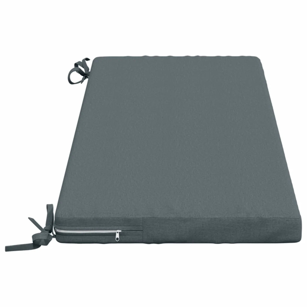 Cuscini per Panchina a 2 Pezzi SOEST 2 pz 100% Poliestere Blu 948743