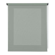 Tenda a Rullo Filtrante, Tenda Avvolgibile Traslucida Liscia Per Finestre e Porte Verde 100x250 cm