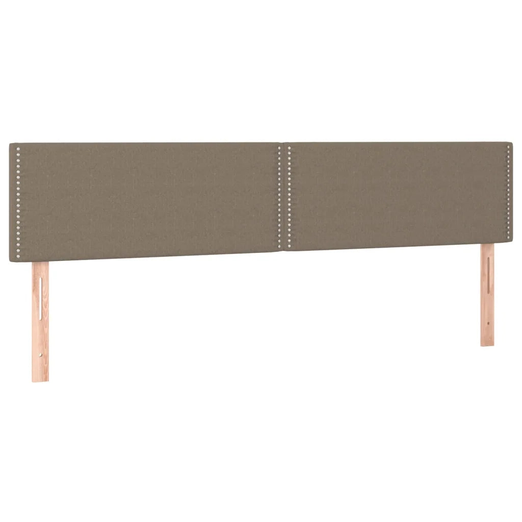 Giroletto a Molle con Materasso Tortora 200x200 cm in Tessuto 3126753