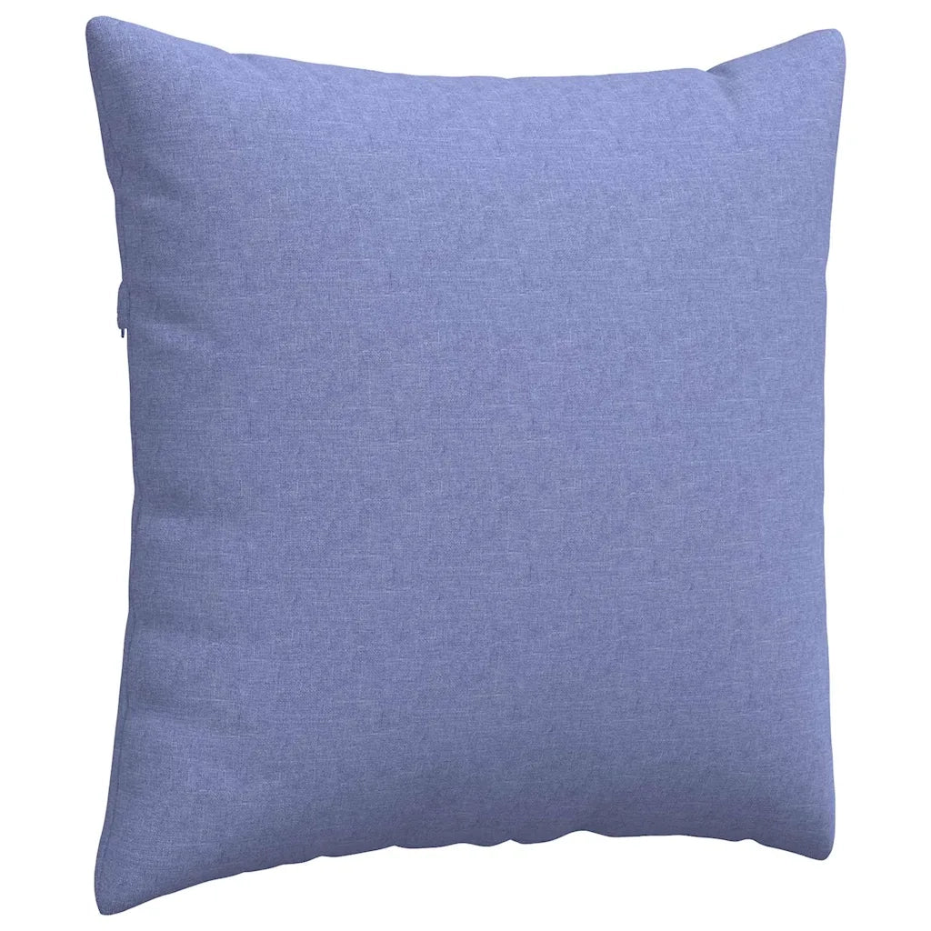 Cuscini da Divano 2 pcs Blu jeans 80 x 80 cm Tessuto 42014054