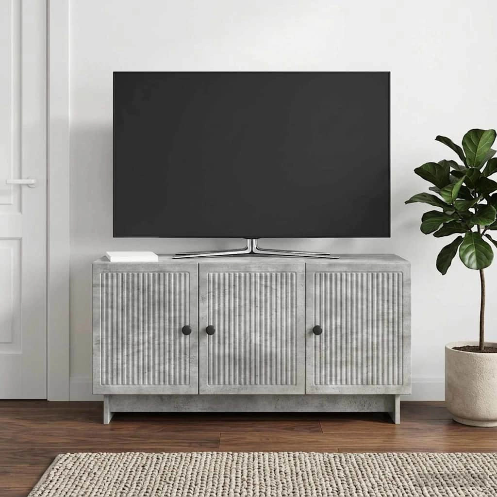 Mobile TV 99 x 34,5 x 50 cm Grigio Cemento Legno ingegnerizzato 894028