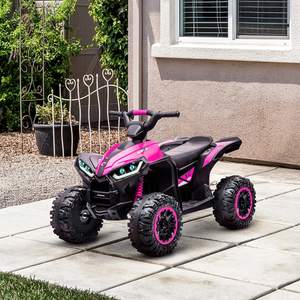 Quad Elettrico Bambini 12V ¨C Minimal ¨C Rosa