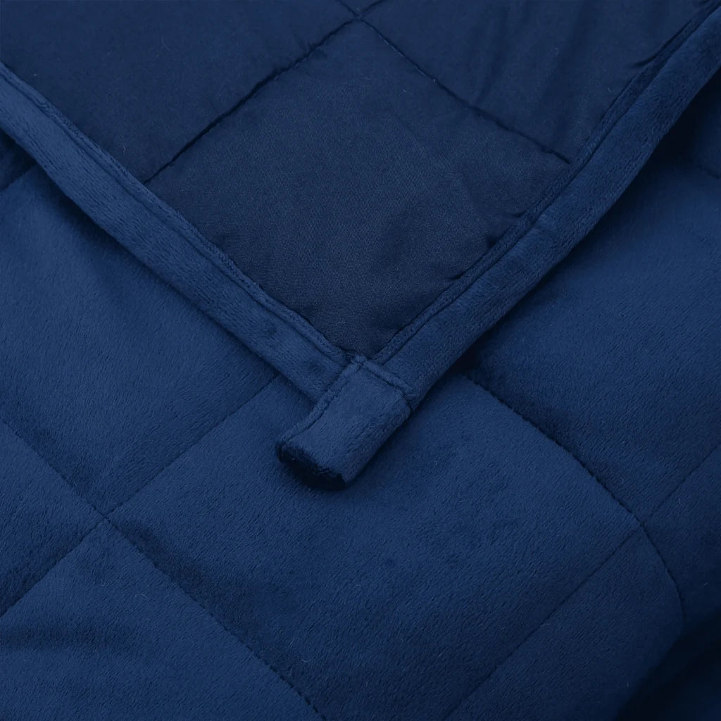 Coperta Ponderata Blu 220x240 cm 11 kg Tessuto