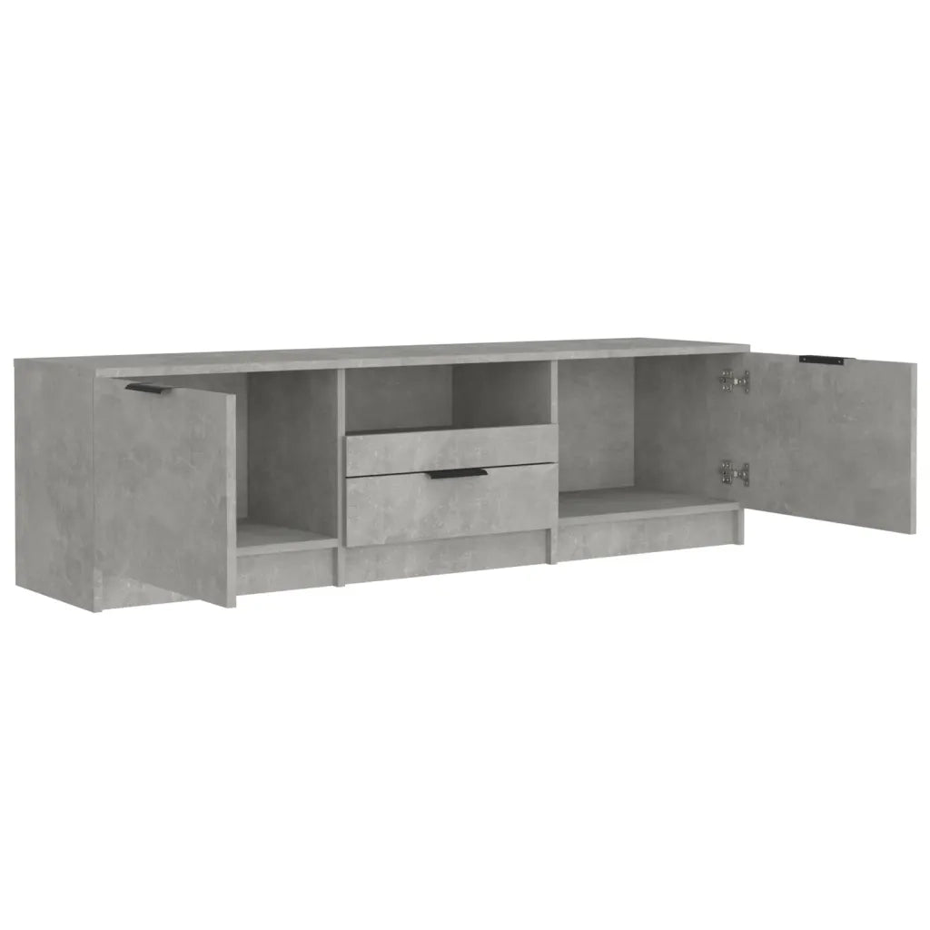 Mobile per TV | Armadietto TV | Mobile Porta TV Grigio Cemento 140x35x40cm Legno Multistrato