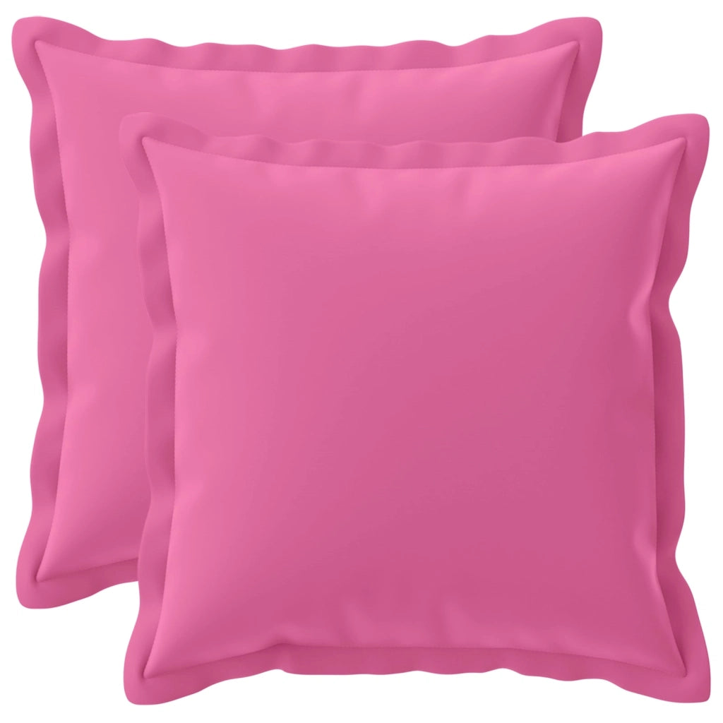 Cuscino con cuscino HOUTEN 2 pz Rosa Poliestere 932611