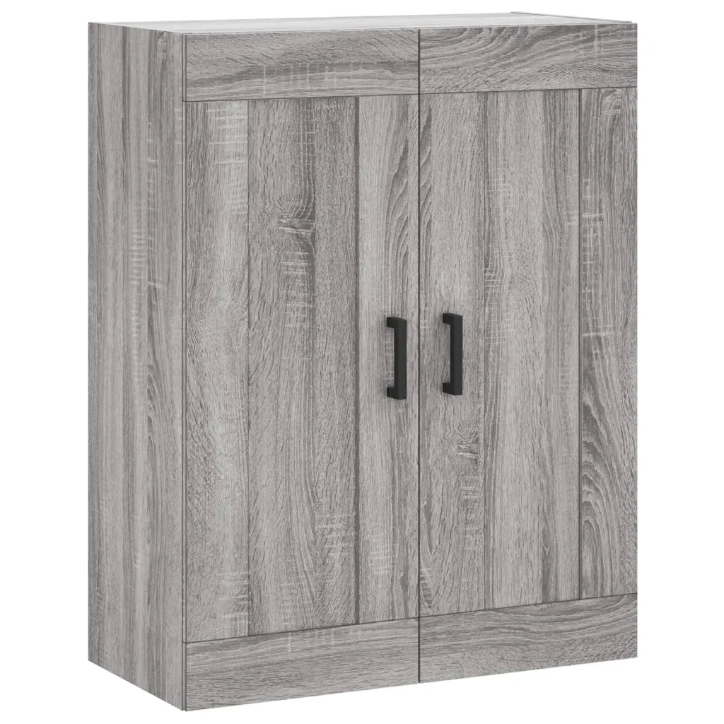 Credenza | Madia | Buffet da pranzo | Armadio da pranzo Grigio Sonoma 69,5x34x180 cm in Legno Multistrato
