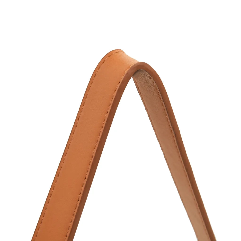 Specchio da Parete con Cinghia 50 cm Oro 320365