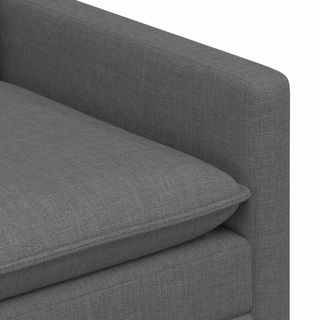 Divano | Divano da soggiorno | Sofa Grigio Scuro Tessuto