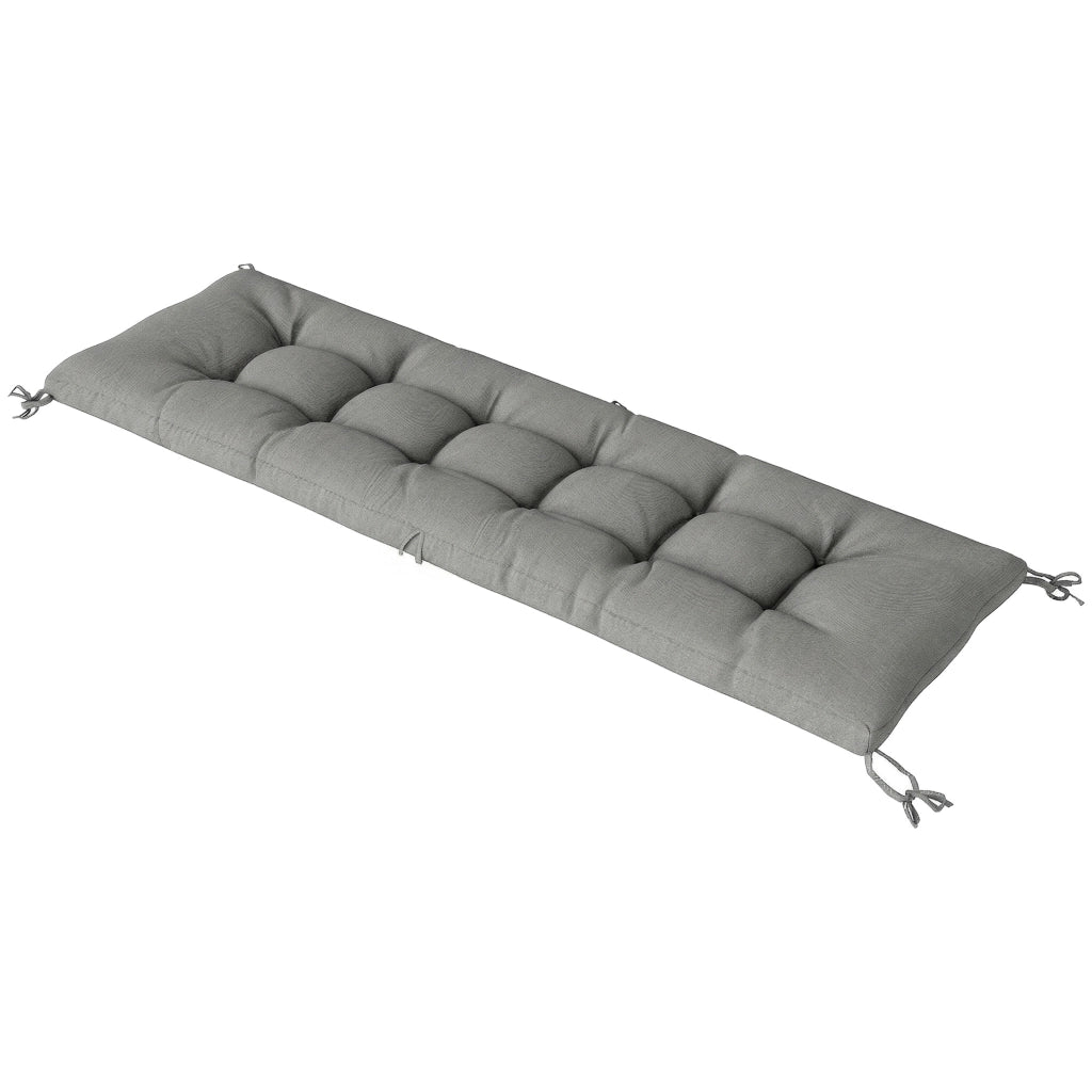 Cuscino Poltrona Patio con Cinghie. Grigio Chiaro