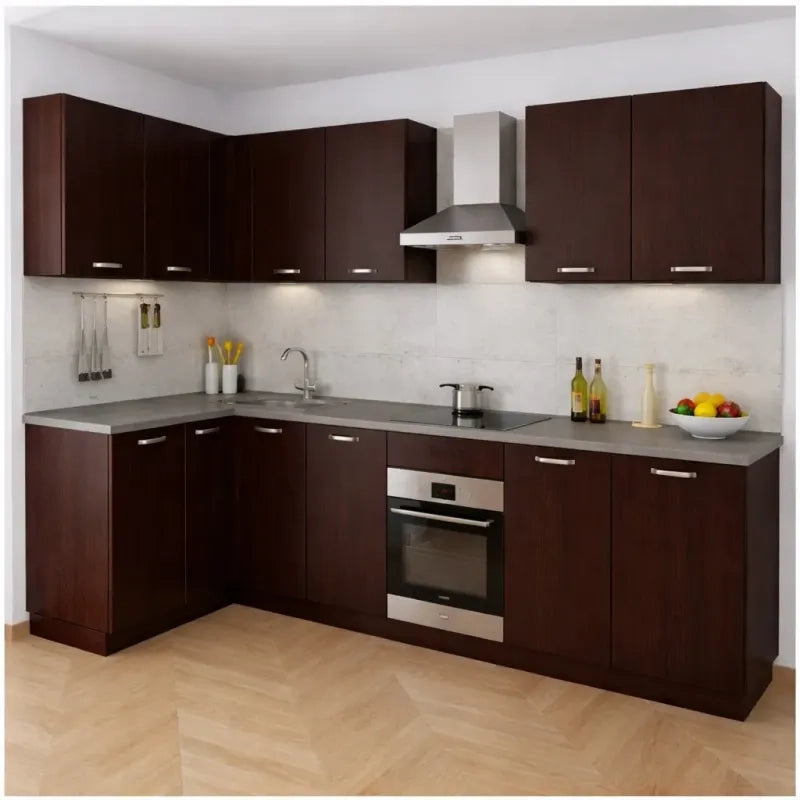 Anta per mobili in Legno nobilitato Compresa di Maniglia 72x30 Wenge