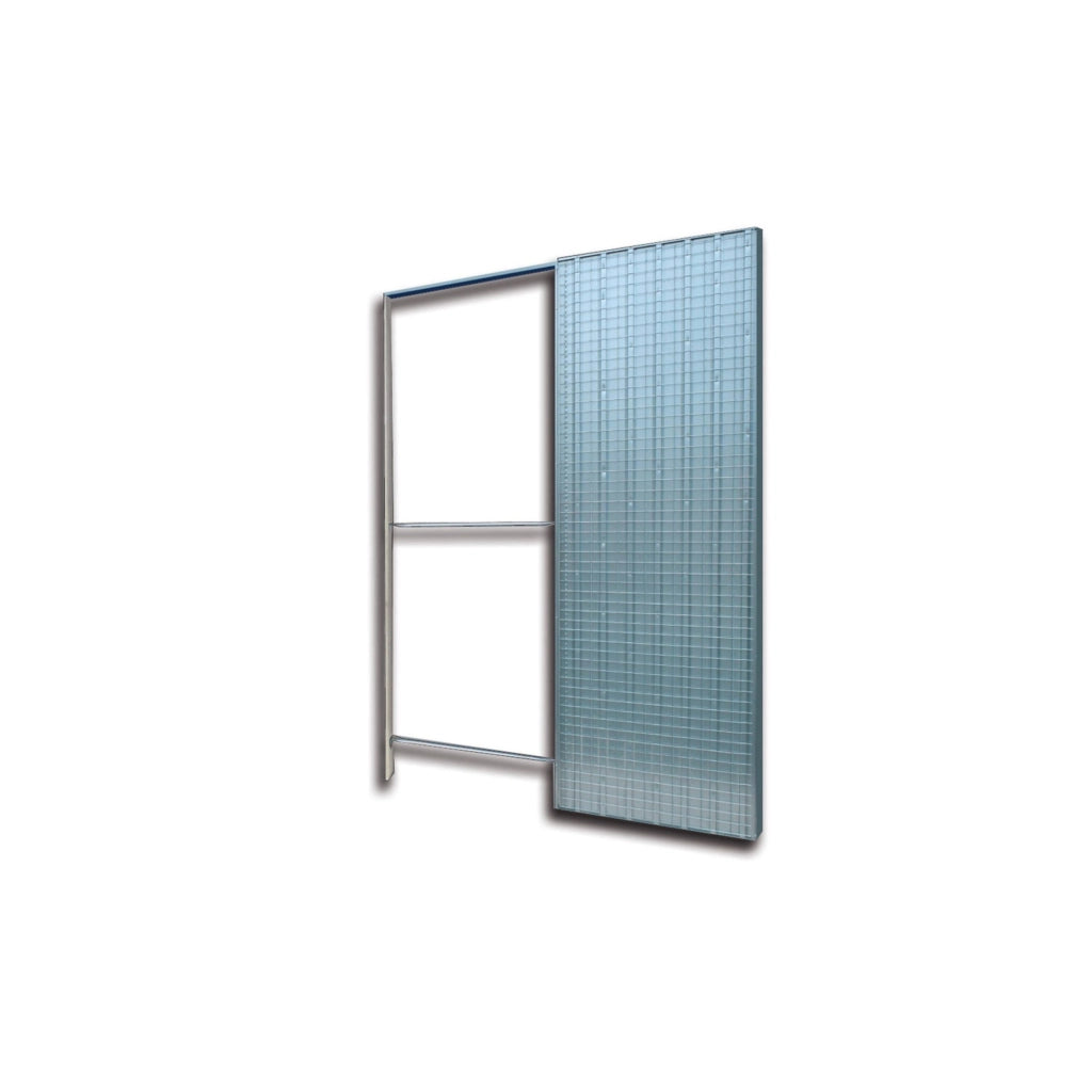 Controtelaio a scomparsa per intonaco - Telaio in Acciaio : Dimensione - 70X210CM, Spessore - 10,5CM