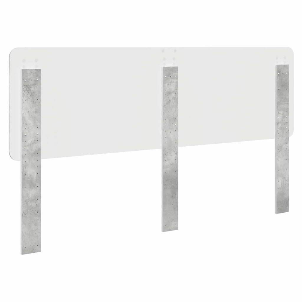 Testiera Grigio cemento Legno ingegnerizzato 887850