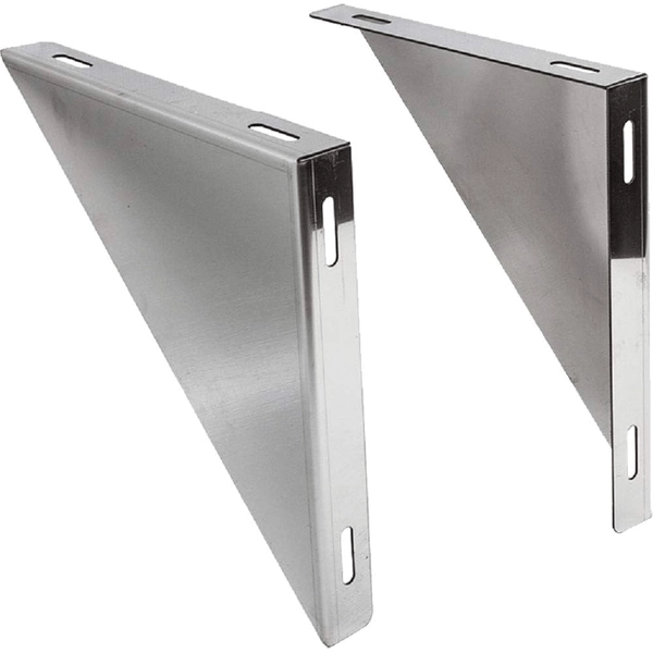 ANGOLARE DI SUPPORTO MURALE 400x400x40 mm - per tubo Ø 180/230 mm