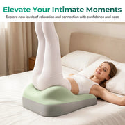 Cuscino per Coppie Intimo ¨C Minimal ¨C Grigio Verde Memory Foam