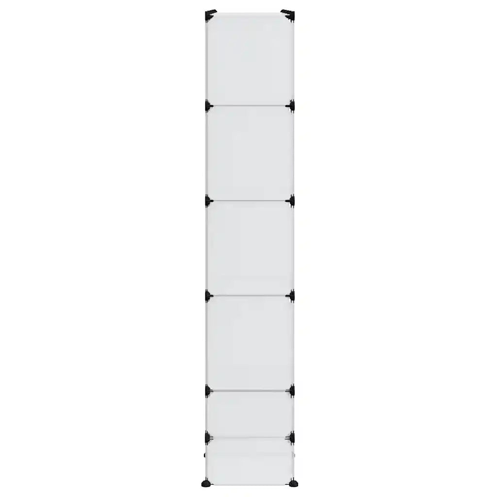 Armadietto Modulare 18 Scomparti Bianco 37 x 146 x 180,5 cm 240502