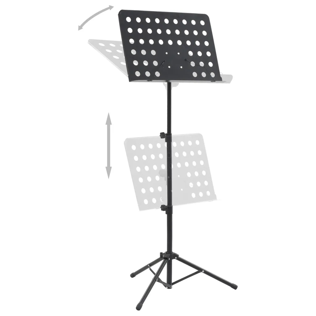 Supporto per Libro Musicale in Acciaio Nero 70090