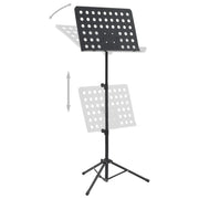 Supporto per Libro Musicale in Acciaio Nero 70090