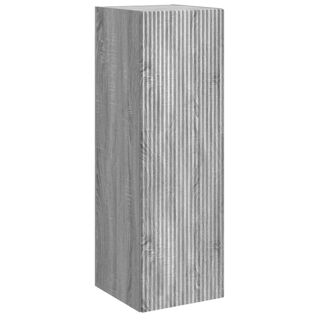 Set di Armadi da Bagno 5 pz Sonoma grigio Legno ingegnerizzato 3407308