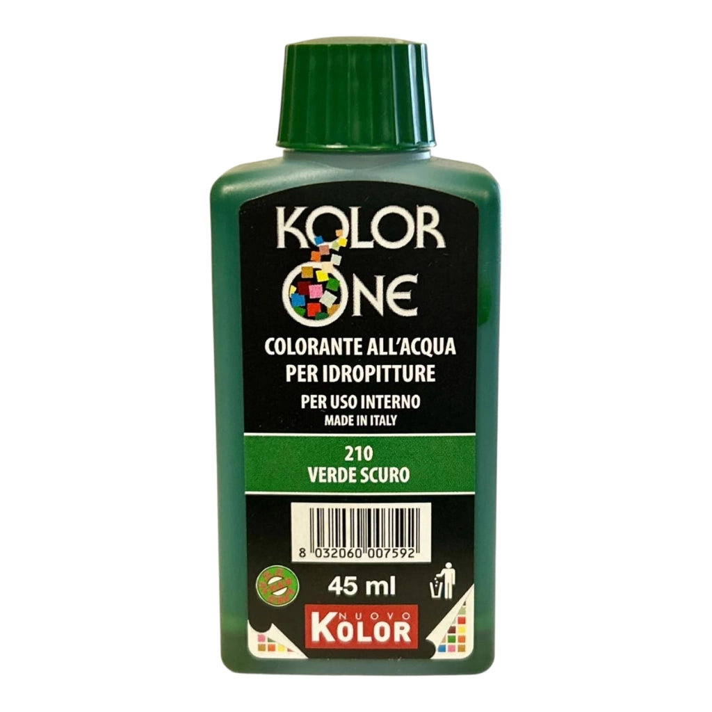 COLORANTE CONCENTRATO KOLOR ONE VERDE SCURO 45 ML