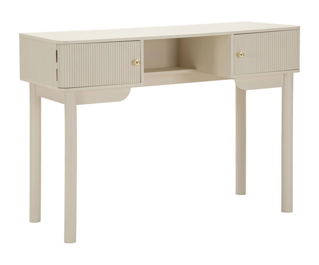 Toeletta Shy 110x40x80 cm in Pino e MDF e Ferro