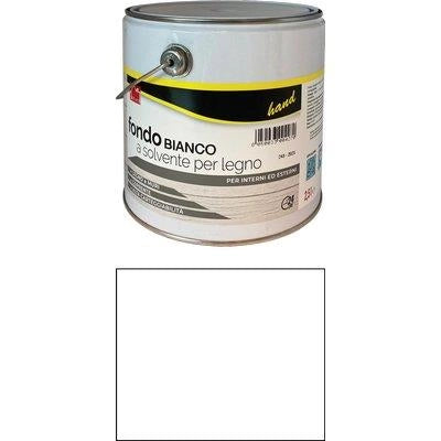 FONDO A SOLVENTE X LEGNO HAND - BIANCO LT 2,5- 2 pezzi