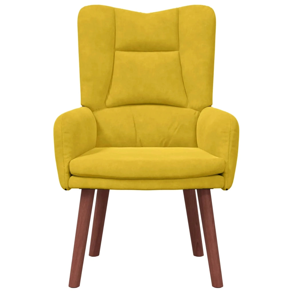 poltrona Giallo 63 x 67 x 94 cm Velluto 42001810