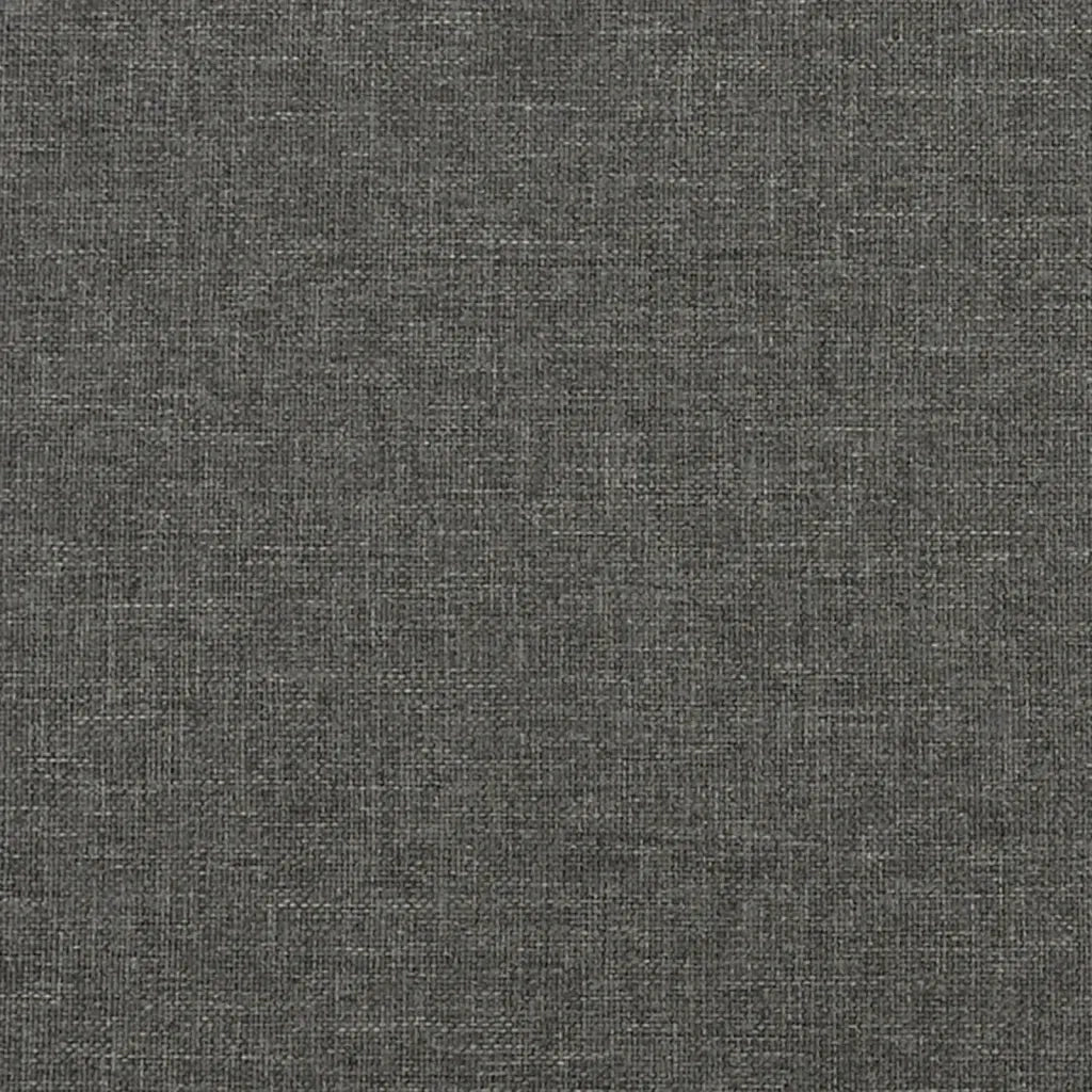 Giroletto a Molle con Materasso Grigio Scuro 80x200 cm Tessuto 3144030