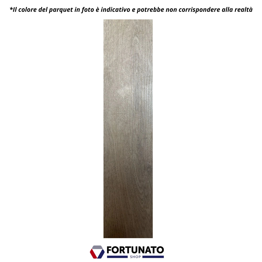 Parquet laminato 8mm ac4 bisellato 138x19.3cm rovere naturale confezion mq 2,13