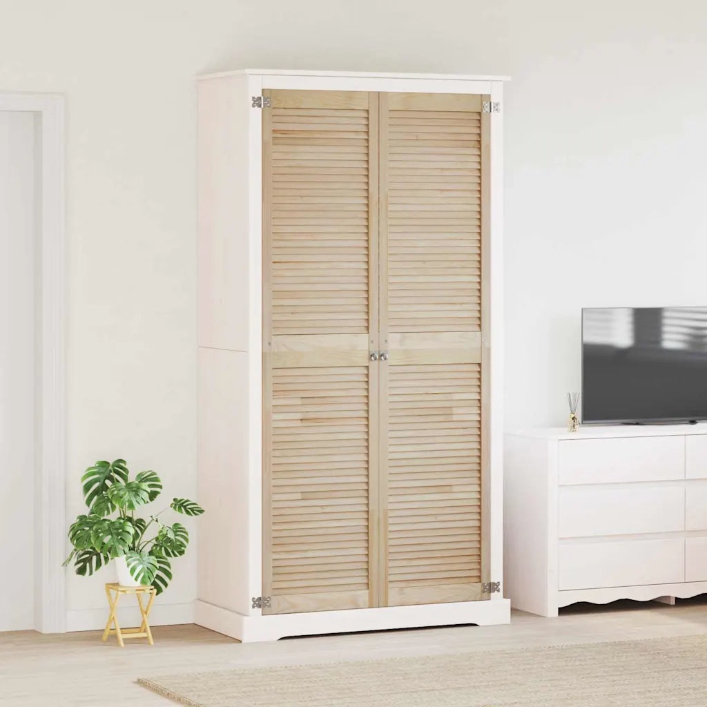 Porta per Armadio con porta 2 pcs Naturale 201 x 2,1 x 49,5 cm