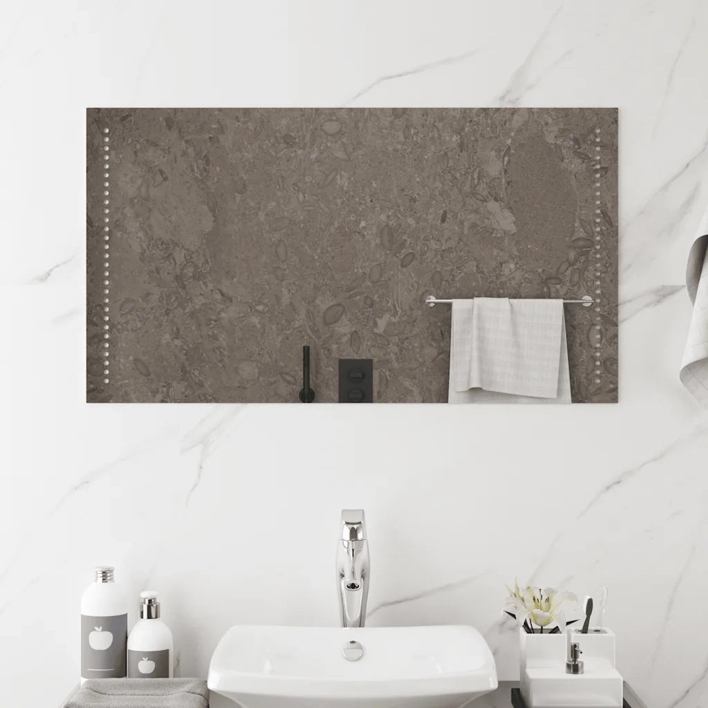 Specchio da Bagno con Luci LED-Specchio per Bagno 90x50 cm 403358