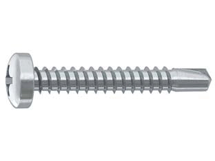 VITE AUTOPERFORANTE TC CAVA PH IN ACCIAIO ZINCATO BIANCO- - ø mm.4,8x60 - 200 pezzi AMBROVIT