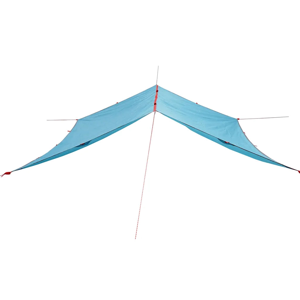 Telone da campeggio | Tenda da campo Blu 500x294 cm Impermeabile