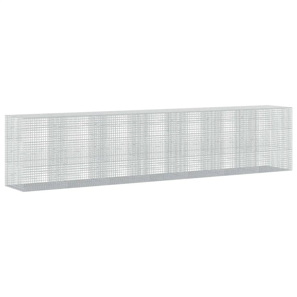 Gabione con Filo da 5 mm e Rete da 5x5 cm 700x100x150 cm 3464384