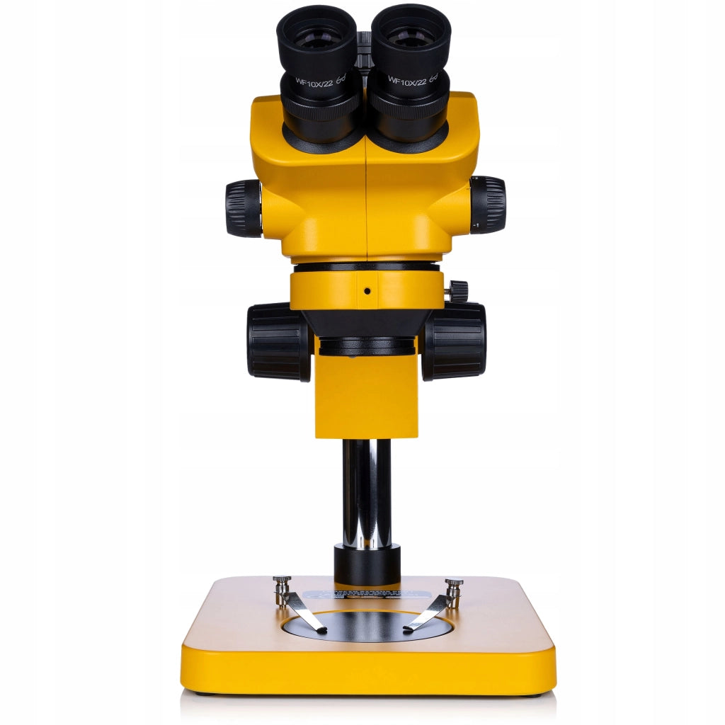 Mikroscopio Trinoculare 7–50x con Fotocamera 16MP 4K HDMI + Lente Barlow 0.5x + Illuminatore LED 56x