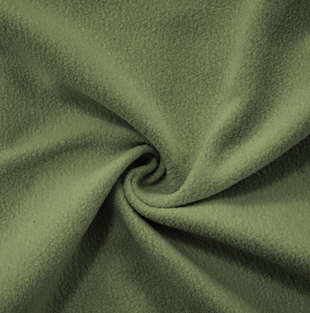 Divano modulare in ciniglia con seduta profonda; verde