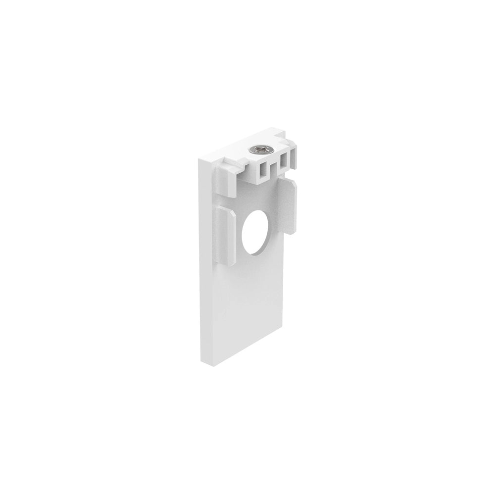 Profilo Alto Con Foro Ego Alluminio Bianco
