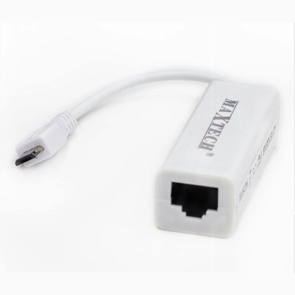 Trade Shop - Adattatore 5 Pin Micro Usb A Rete Lan Ethernet Rj45 Per Android Maxtech 5p-lan01 -