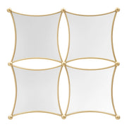 Specchio con Cornice VKH497, Oro, Metallo, 68x3,5x68 cm