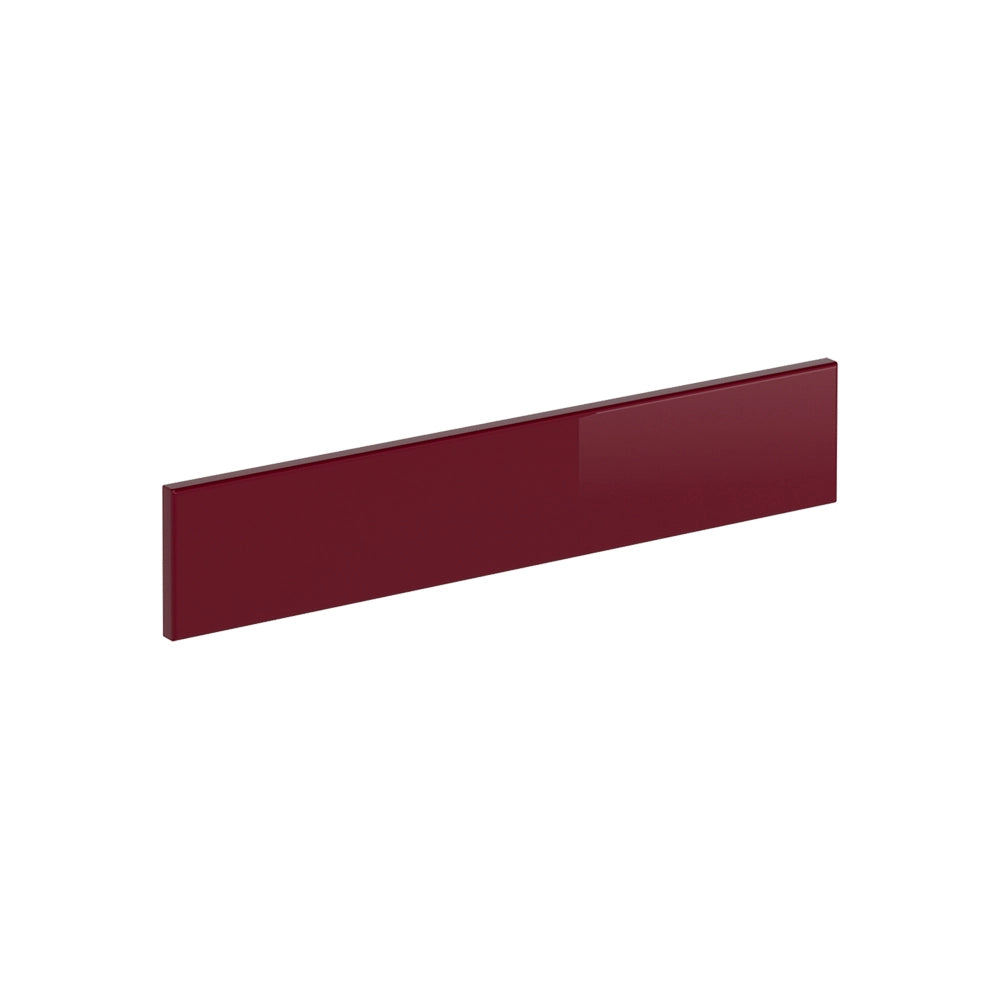 Vicco Frontale cucina Rosso lucido 59.6 x 11.2 cm frontale del mobile per mobile da incasso forno