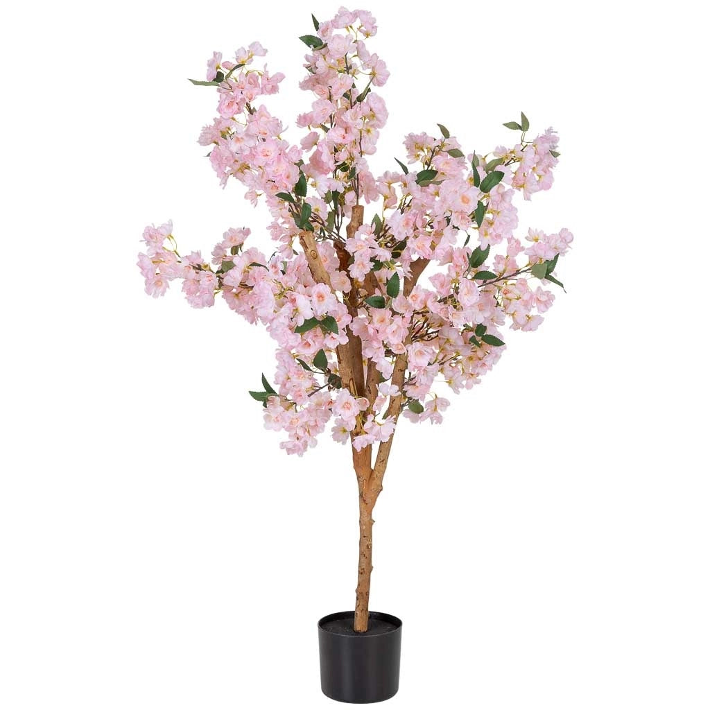 Ciliegio artificiale decorativo rosa 47x33x120
