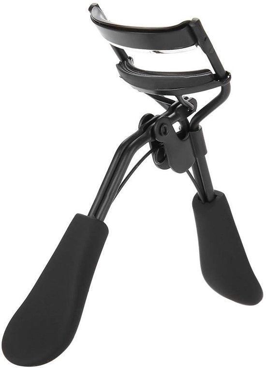 Wimperkruller Professionale - Design Ergonomico - Nero - Piastra in Silicone - Ideale per le Belle ciglia - Adatto a Tutti i Tipi di Occhi