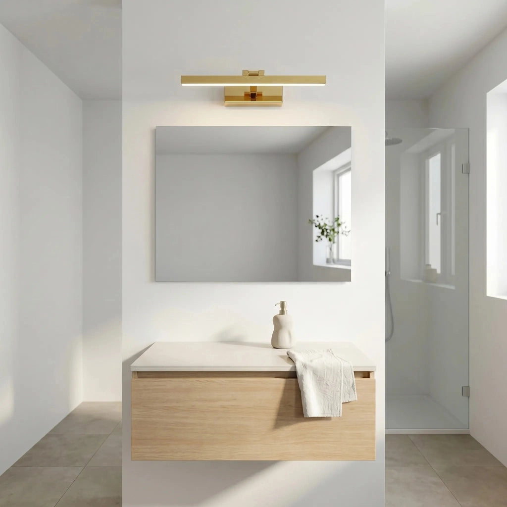 Applique Da Bagno Led APP1860-1W 40cm Gold