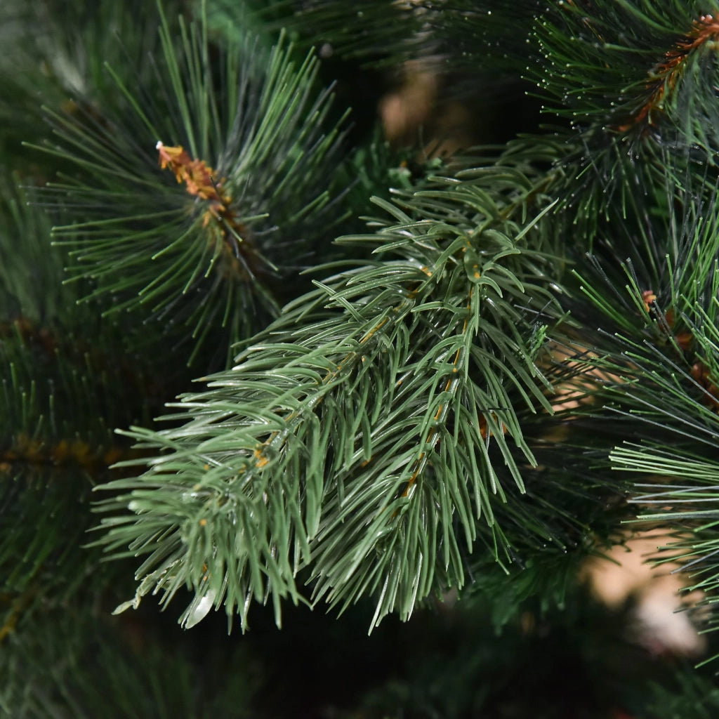 Albero di Natale Ø90 x 180 cm, abete artificiale, aghi realistici, verde
