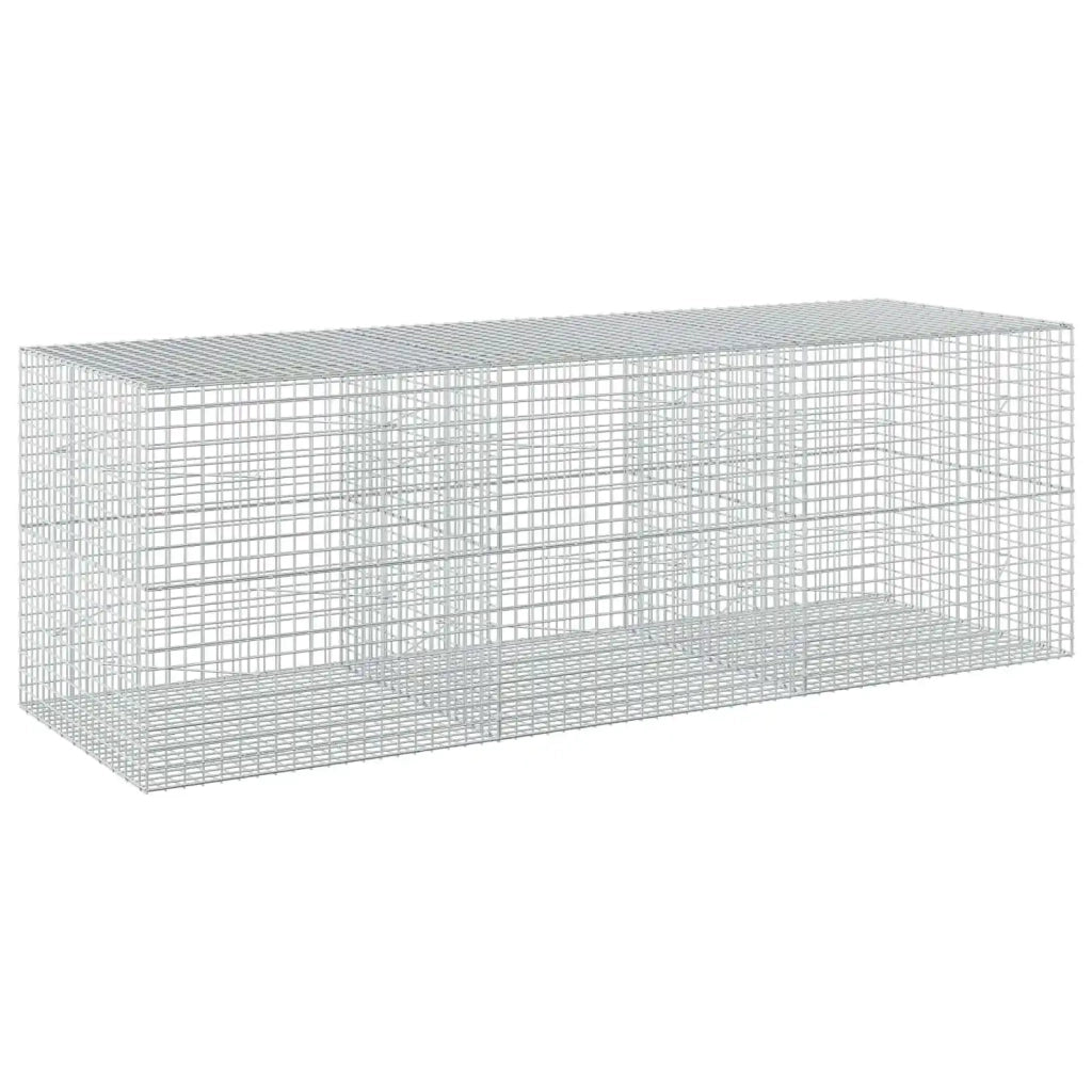 Gabione con Filo da 5 mm e Rete da 5x5 cm 300x100x100 cm 3464352
