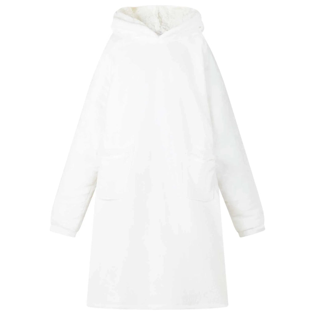 Felpa coperta Bianco M Pile e Flanella 42017205