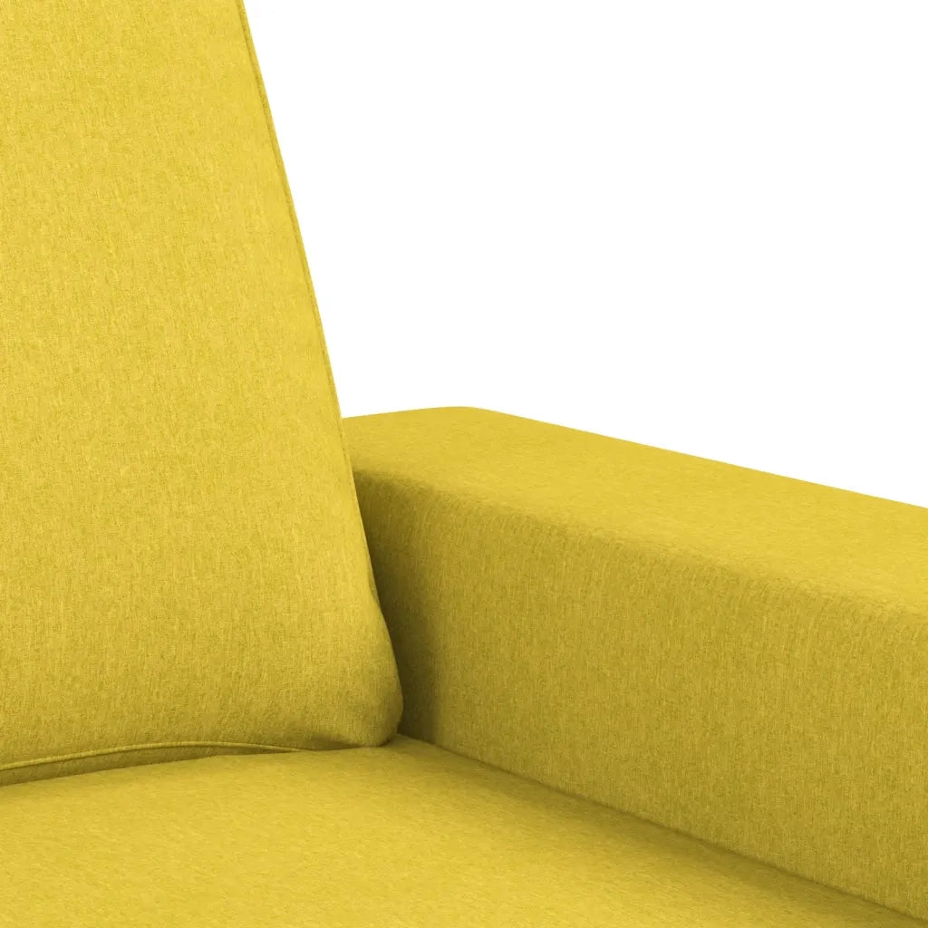 Poltrona Giallo Chiaro 60 cm in Tessuto 359380